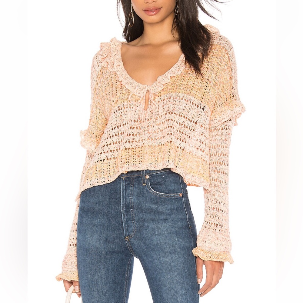 FREE PEOPLE Love Galore Sweater - Size M